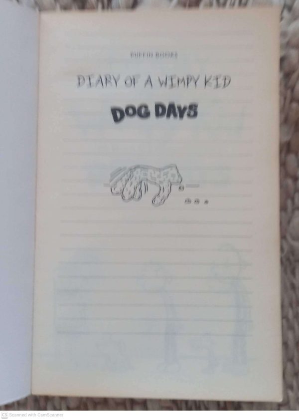Diary Of A Wimpy Kid: Dog Days — Jeff Kinney secondhand book