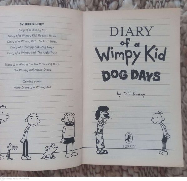 Diary Of A Wimpy Kid: Dog Days — Jeff Kinney secondhand book