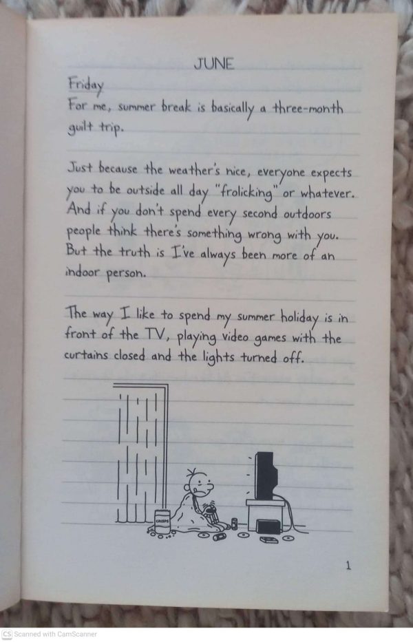 Diary Of A Wimpy Kid: Dog Days — Jeff Kinney secondhand book