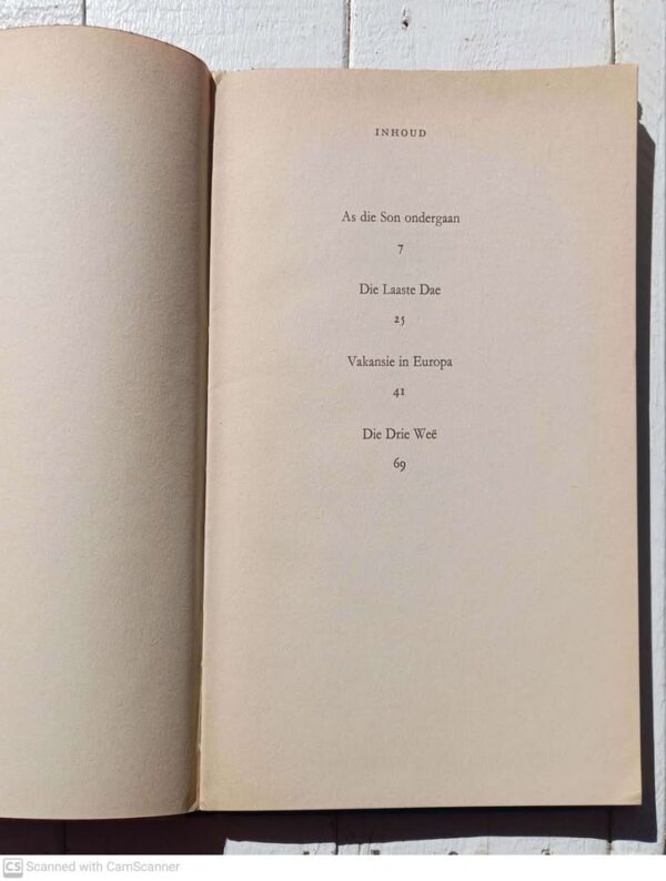 Die Drie Weë: Vier Eenbedrywe — Jac J. Brits secondhand book