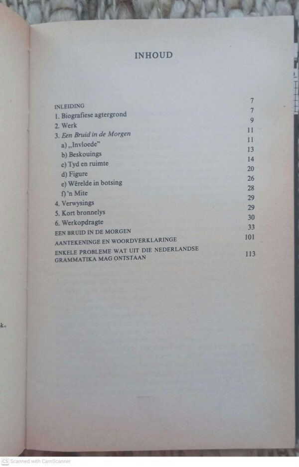 Een Bruid In De Morgen — Hugo Claus (Dutch) secondhand book
