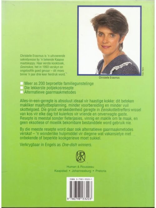 Eenskotteltreffers — Christelle Erasmus secondhand book