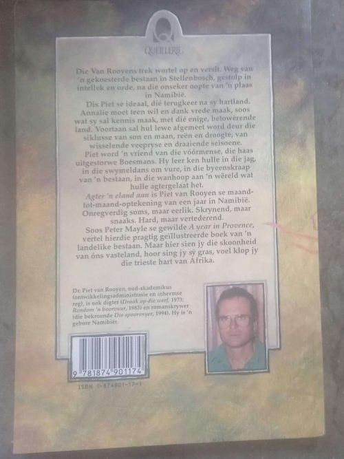 Agter ‘n Eland Aan – Piet Van Rooyen secondhand book