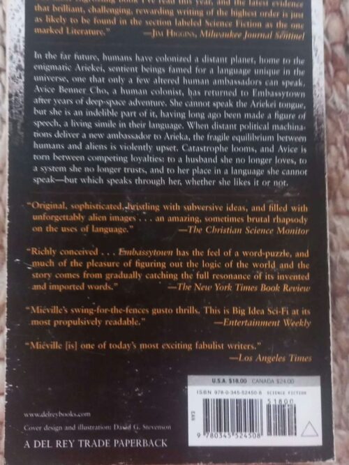 Embassytown — China Miéville secondhand book