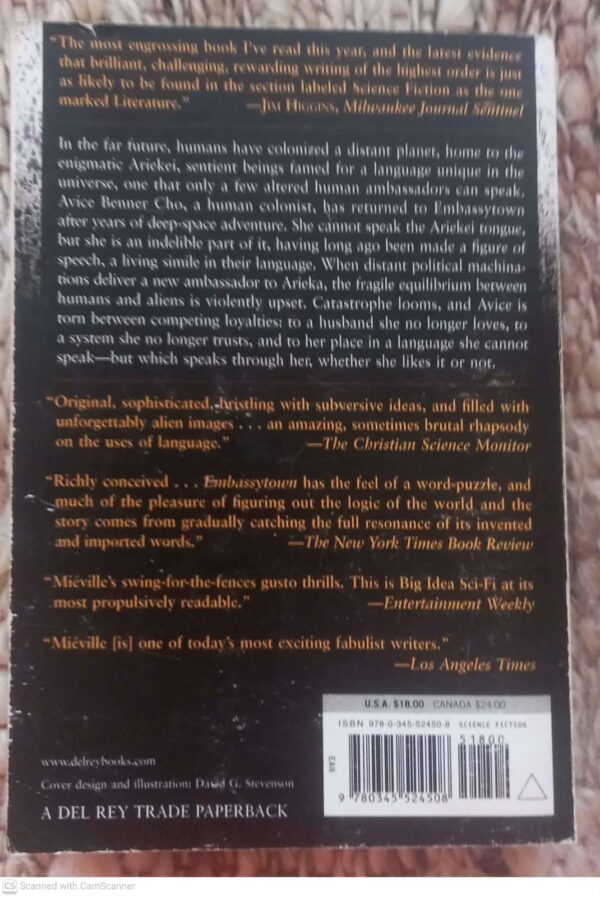 Embassytown — China Miéville secondhand book