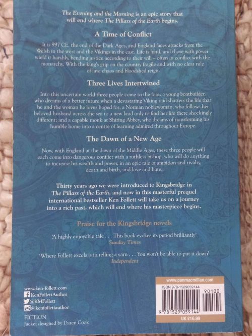 The Evening And The Morning — Ken Follett secondhand book