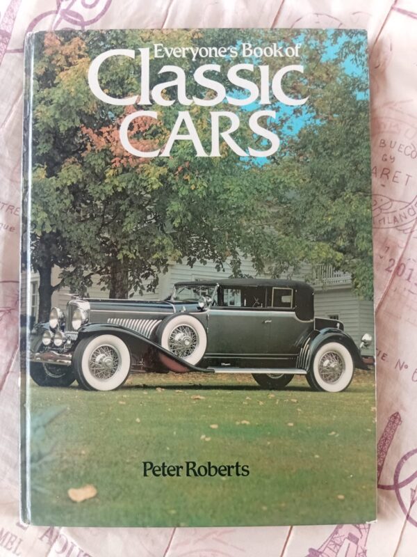 Everyone’s Book Of Classic Cars –  Peter Roberts secondhand book