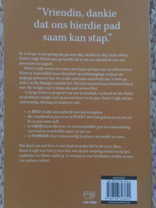 ‘n Ewige Kroon: Jy Is Meer As Wat Jy Glo — Demi-Leigh Tebow secondhand book