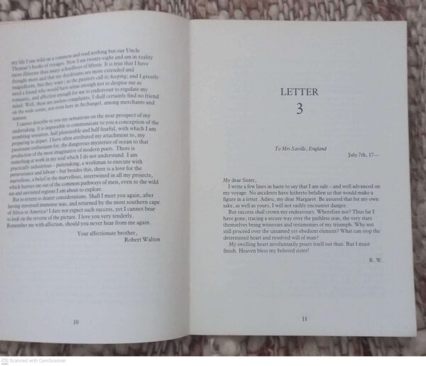 Frankenstein: The Modern Prometheus — Mary Shelley secondhand book