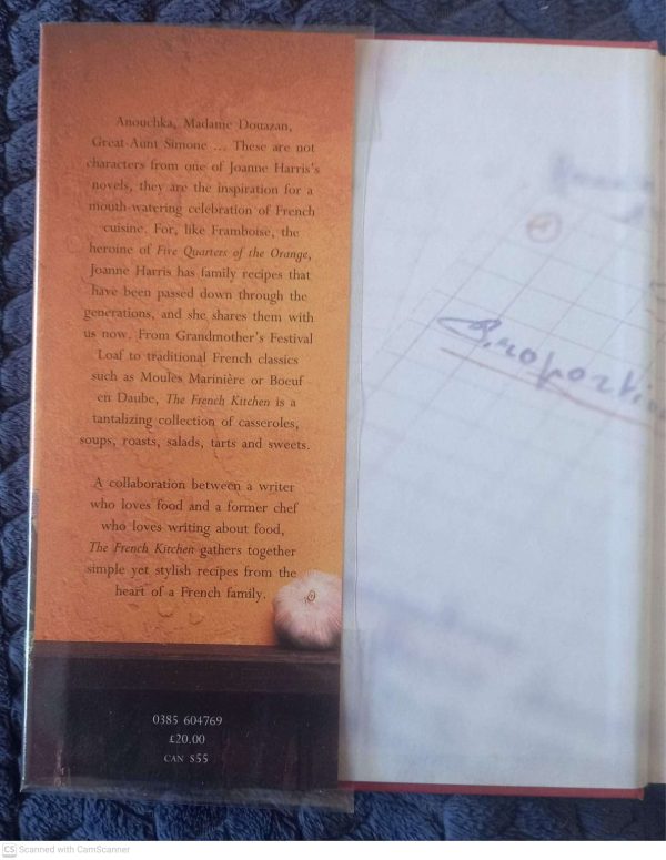 The French Kitchen: A Cookbook — Joanne Harris, Fran Warde secondhand book