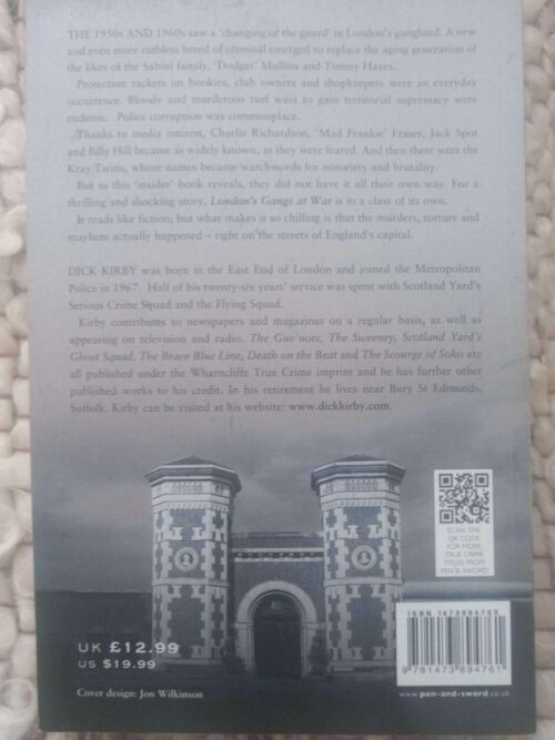 London’s Gangs At War — Dick Kirby secondhand book