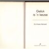 Geluk is4 Geluk Is ‘n Keuse – Ampie Barnard secondhand book