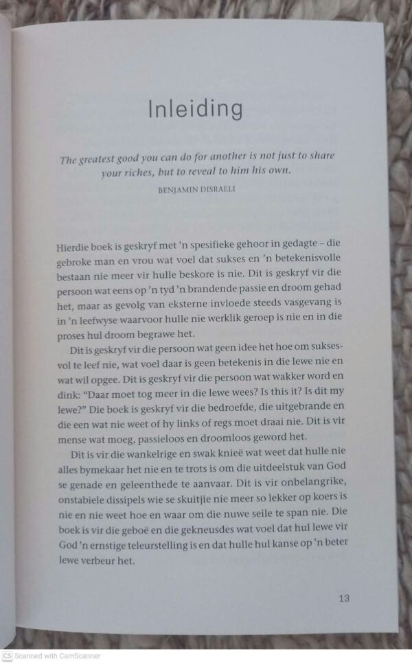 Geroep Vir Meer: Hoe Om Suksesvol Te Lewe — Hykie Berg secondhand book