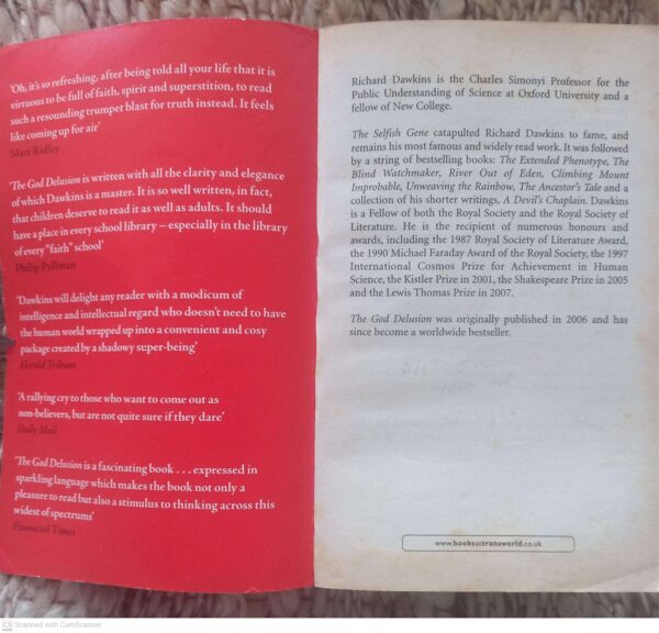 The God Delusion — Richard Dawkins secondhand book