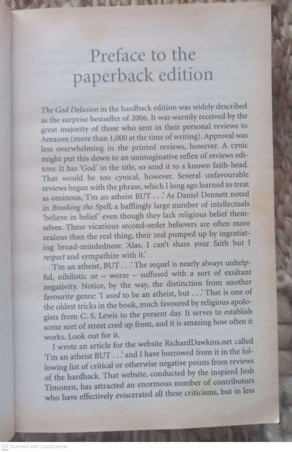 The God Delusion — Richard Dawkins secondhand book