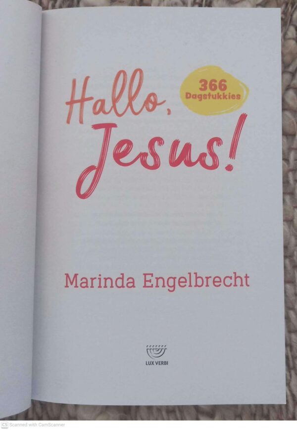 Hallo, Jesus! 366 Dagstukkies Vir Kinders — Marinda Engelbrecht secondhand book
