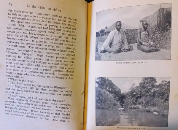 A Thousand Miles In The Heart Of Africa – J Du Plessis secondhand book