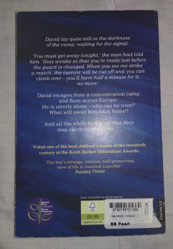 flashsgl I Am David – Anne Holm secondhand book
