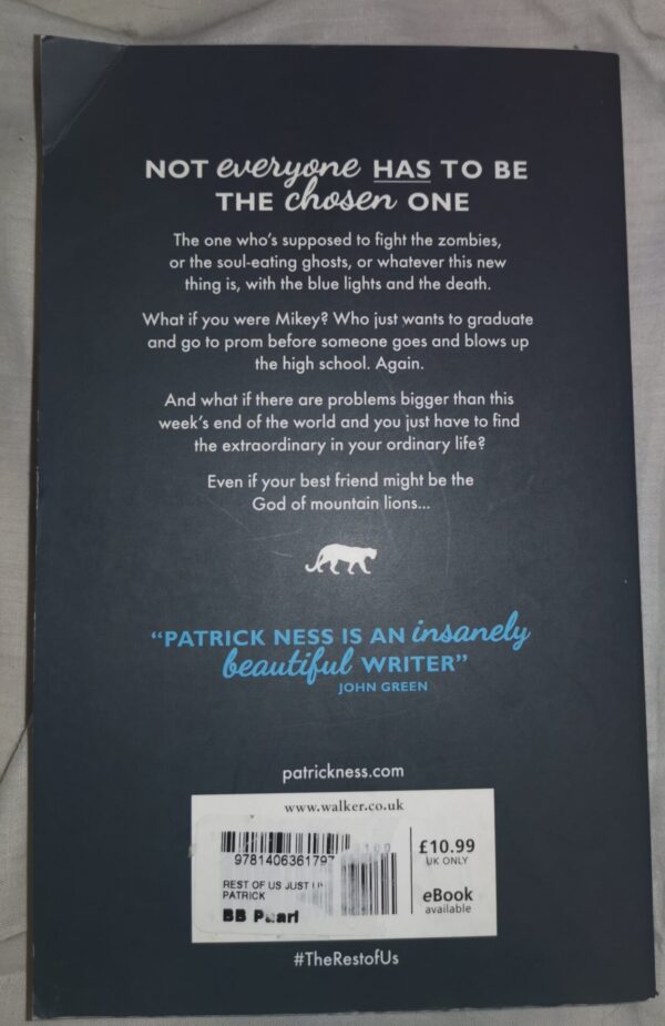 The Rest Of Us Just Live Here – Patrick Ness secondhand book