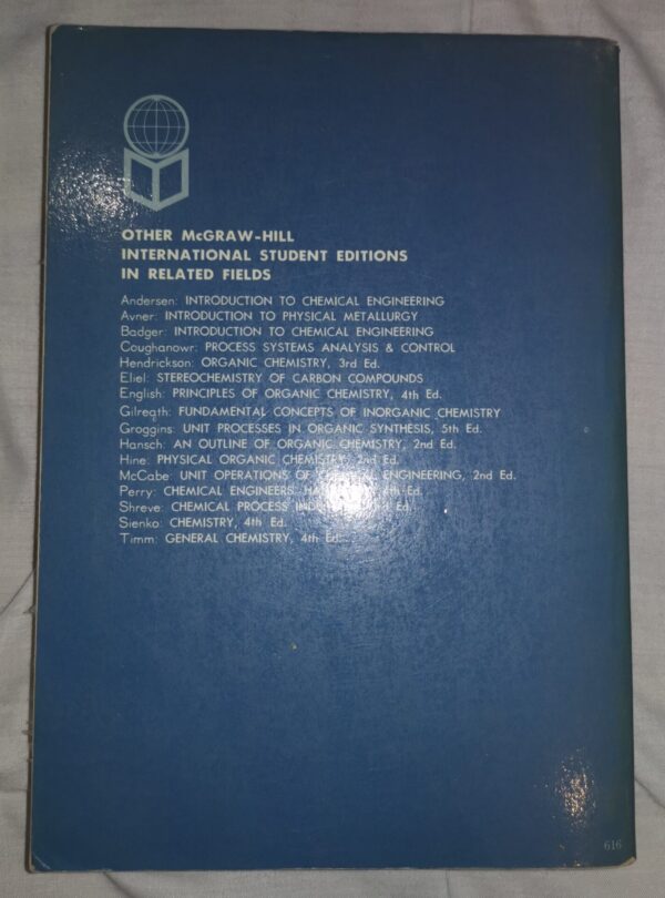 Elements Of Organic Chemistry – Richards, Cram, Hammond secondhand book
