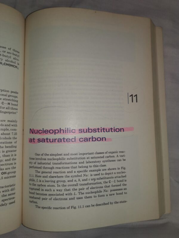 Elements Of Organic Chemistry – Richards, Cram, Hammond secondhand book