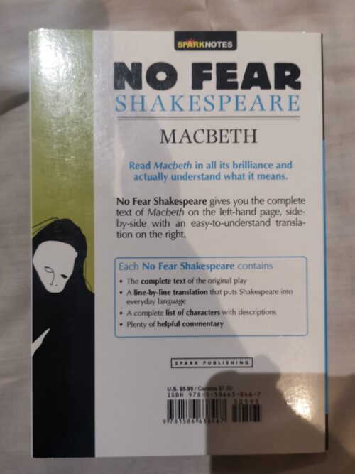 No Fear Shakespeare: Macbeth – William Shakespeare secondhand book
