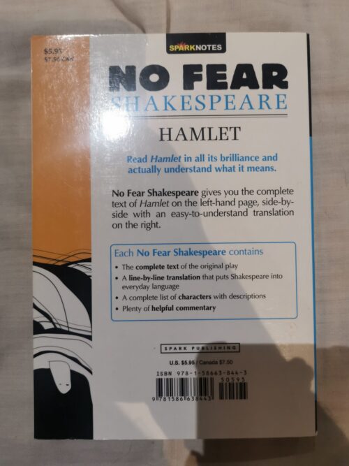 No Fear Shakespeare: Hamlet – William Shakespeare secondhand book