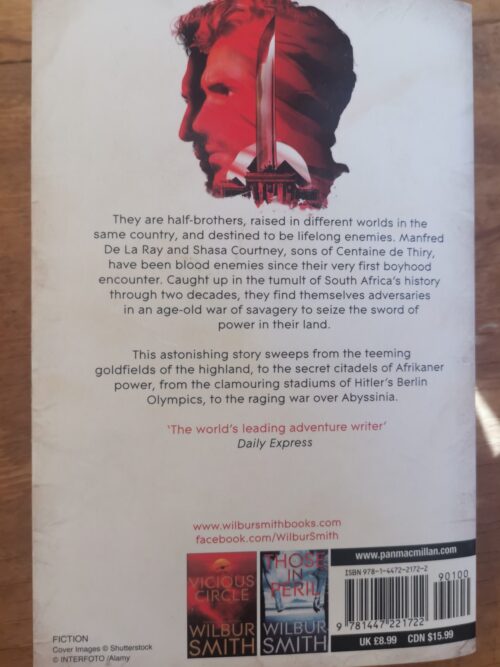 Power Of The Sword – Wilbur Smith secondhand book
