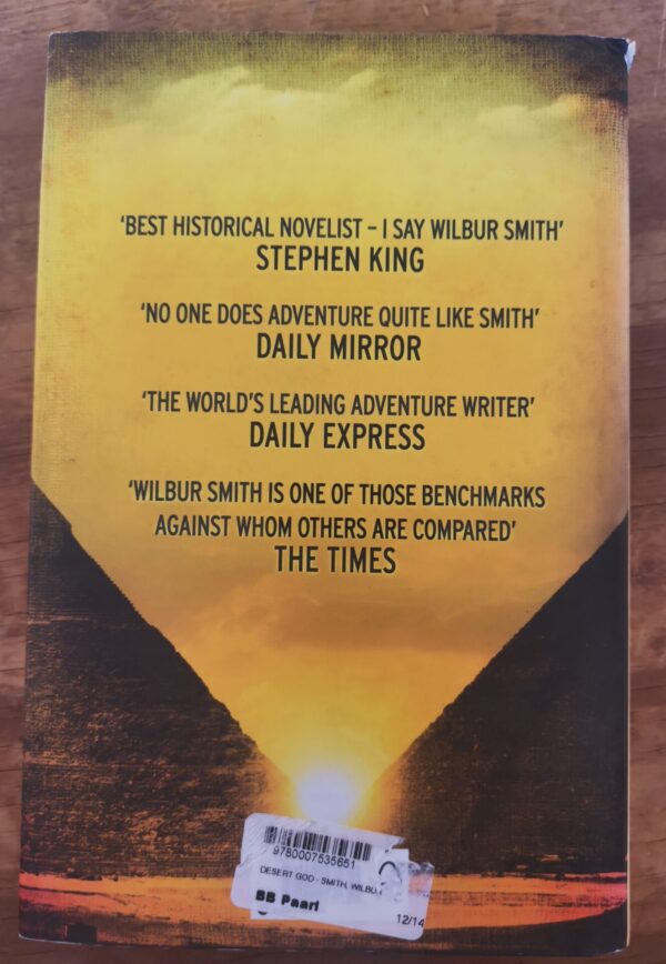qrf Desert God – Wilbur Smith secondhand book