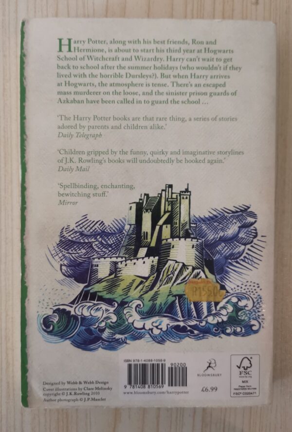 Harry Potter And The Prisoner Of Azkaban – J.K. Rowling secondhand book