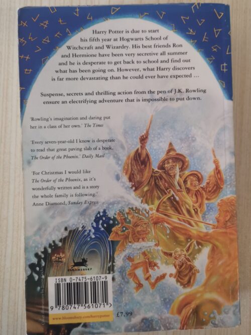 Harry Potter And The Order Of The Phoenix – J.K. Rowling secondhand book