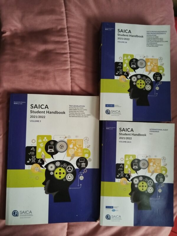 Saica Student Handbook: Tax Legislation 2021/2022 (Bundle Of 3) secondhand book