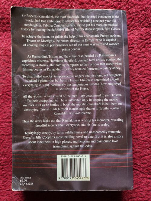 Score! – Jilly Cooper secondhand book