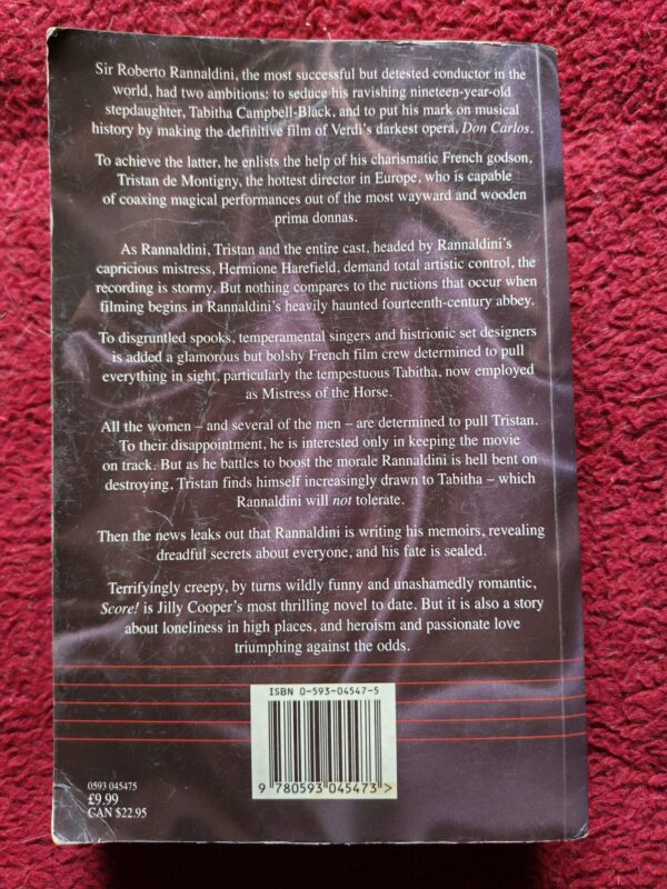 Score! – Jilly Cooper secondhand book