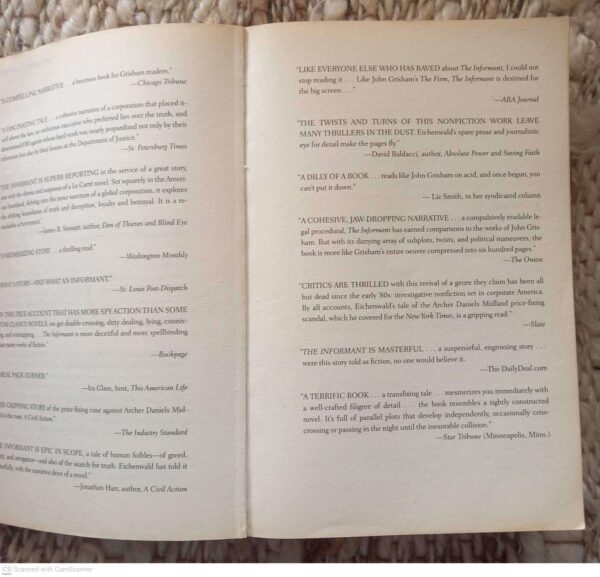 The Informant: A True Story — Kurt Eichenwald secondhand book