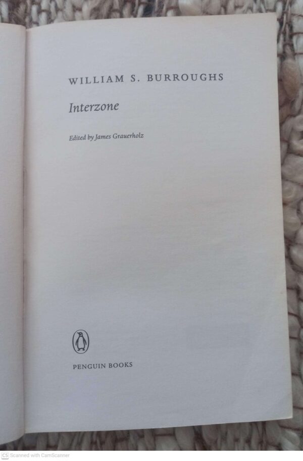 Interzone4 Interzone — William S. Burroughs secondhand book
