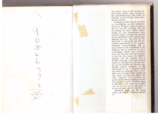 Karnaatjie: Reissketse En Essays — Hennie Aucamp secondhand book