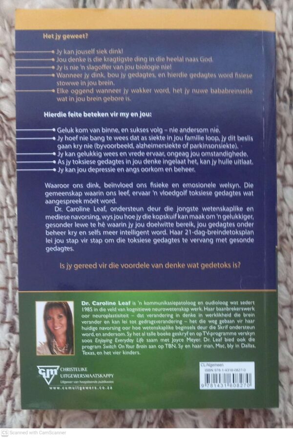 Kopskuif2 Maak ‘n Kopskuif — Caroline Leaf secondhand book