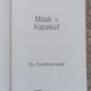 Kopskuif3 Maak ‘n Kopskuif — Caroline Leaf secondhand book