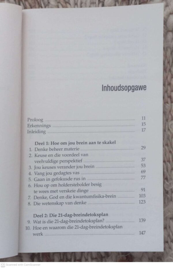 Kopskuif4 Maak ‘n Kopskuif — Caroline Leaf secondhand book