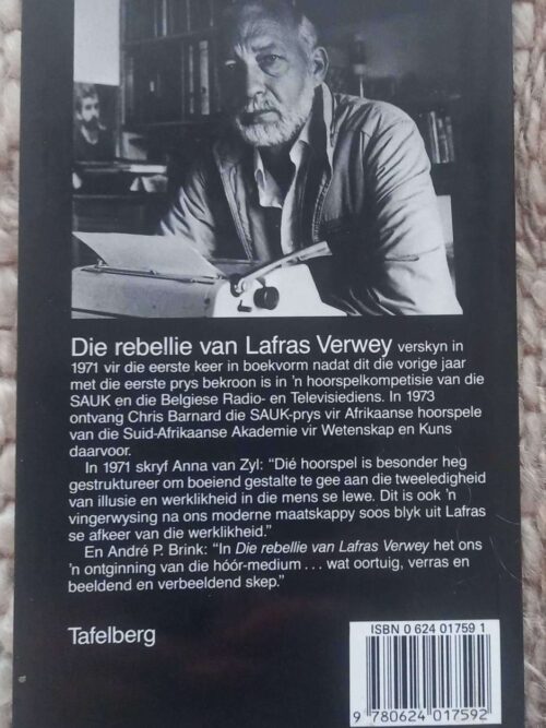 Die Rebellie Van Lafras Verwey — Chris Barnard secondhand book