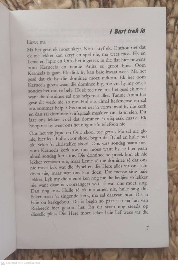 Liewe Ma – Van Bart — Rico Kruger **GETEKEN** secondhand book