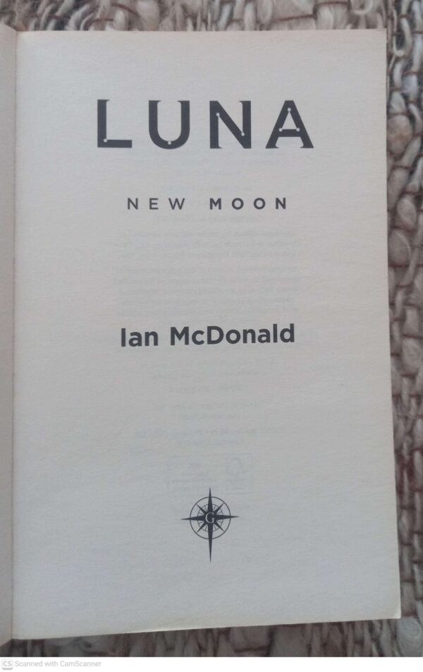 Luna: New Moon — Ian McDonald secondhand book