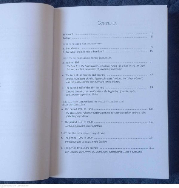 A Luta Continua: A History Of Media Freedom In South Africa — Lizette Rabe **SIGNED** secondhand book