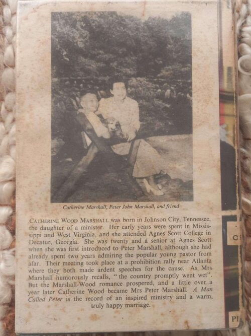 A Man Called Peter — Catherine Marshall secondhand book