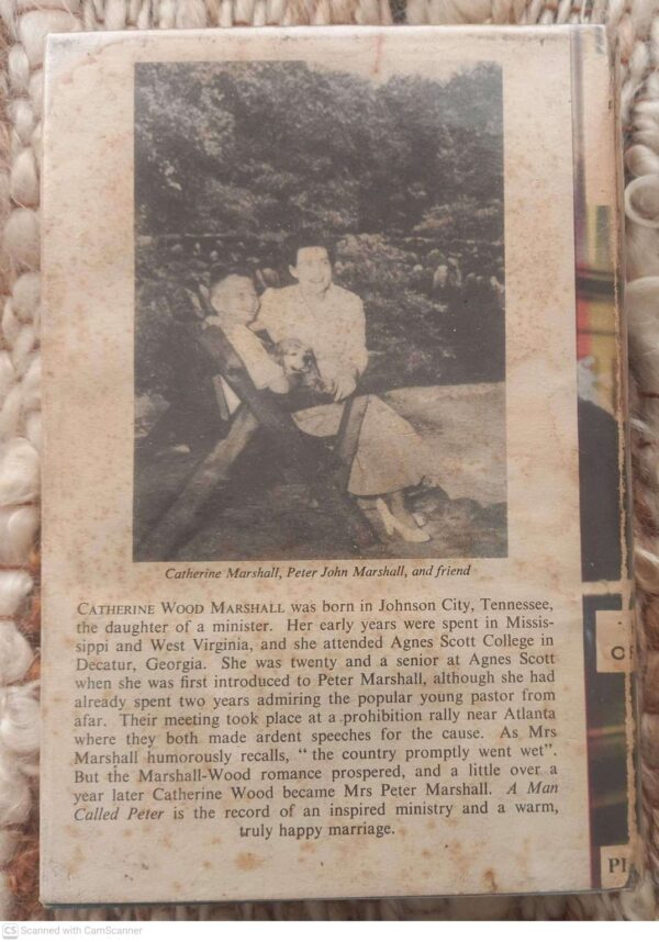 A Man Called Peter — Catherine Marshall secondhand book