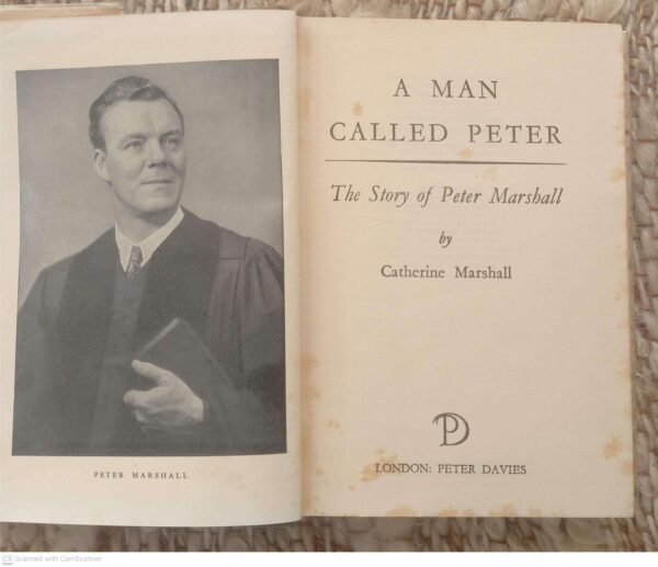 A Man Called Peter — Catherine Marshall secondhand book