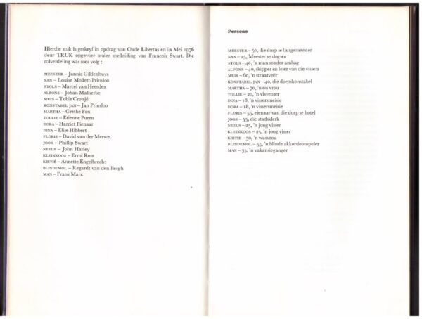 Man met vakansie5 Man Met Vakansie — Chris Barnard secondhand book