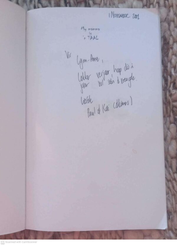 My Mamma Is ‘n Taal — Koos Kombuis secondhand book