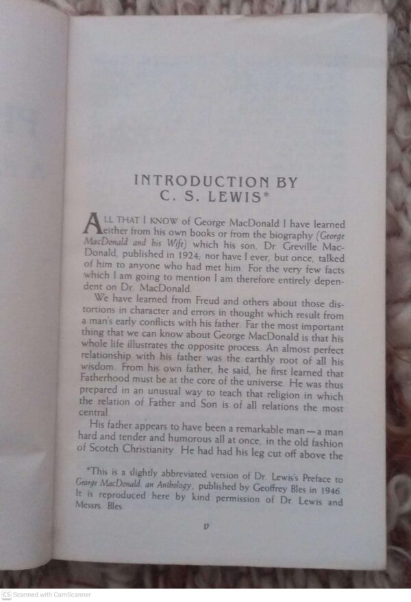 Phantastes: A Faerie Romance — George MacDonald secondhand book